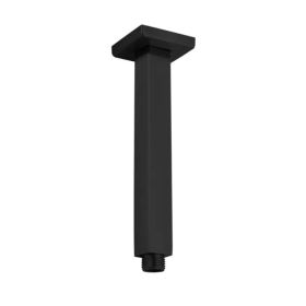 Shower Arm With Flange, 1/2 NPT Tapered Threads, Rain Shower Head Arm, Ceiling Mounted Shower Extension Arm (Option: defaulttitle)
